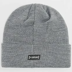 Vente flash ⌛ Bonnet Taz Gris Chiné de Capslab 🔔 -PromosCapslab Magasin capslab 343130 CL LOO5 1 BON TAZ2 20221018T151709 04