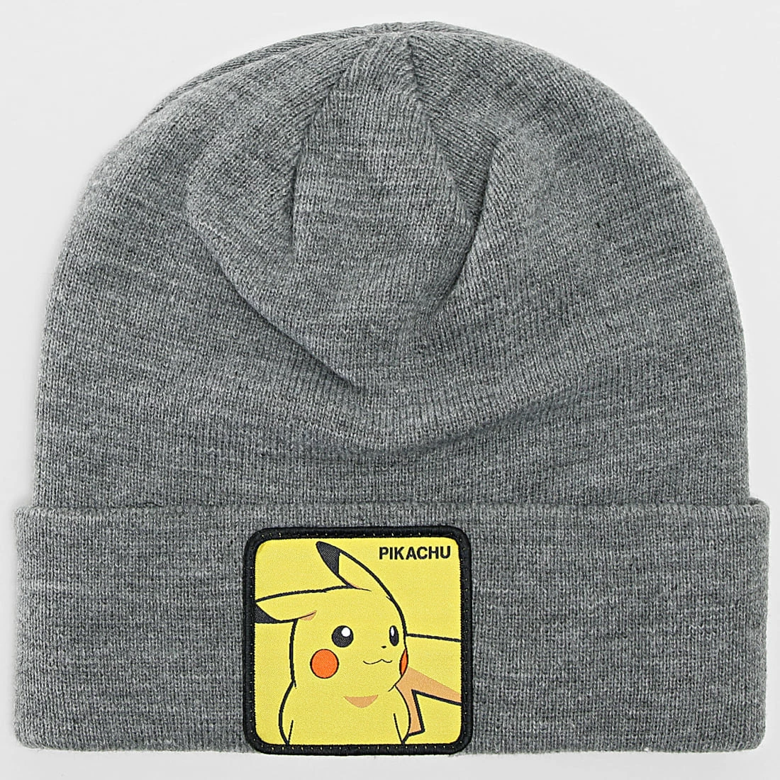 Promo 🥰 Bonnet Pikachu Gris Chiné de Capslab 🔥 1 Promo 🥰 Bonnet Pikachu Gris Chiné de Capslab 🔥