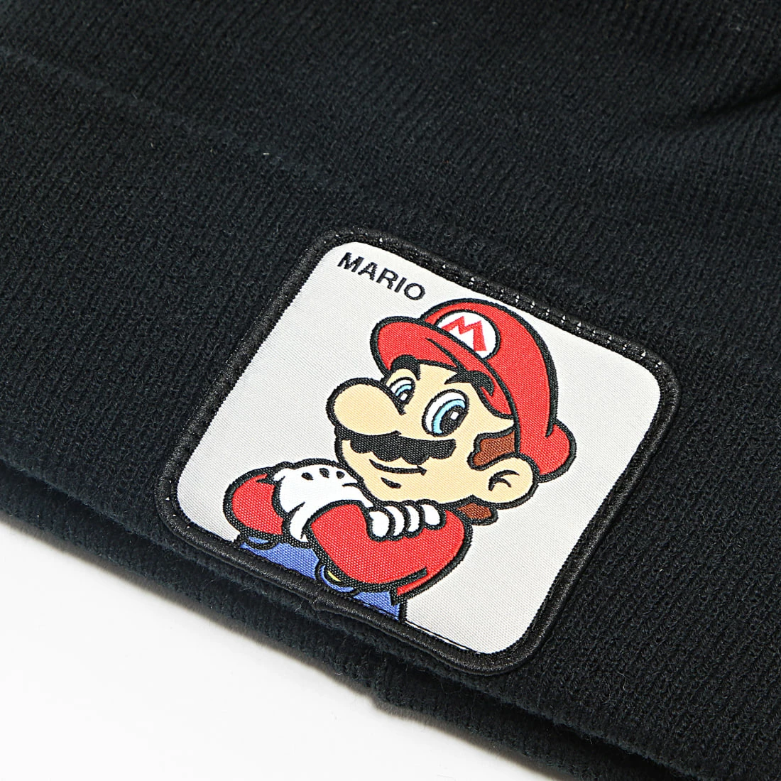 Meilleure vente 🎁 Bonnet Mario Noir de Capslab 🎁 2 Meilleure vente 🎁 Bonnet Mario Noir de Capslab 🎁 – Image 2
