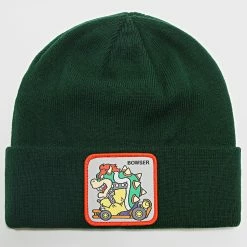 Nouveau 🧨 Bonnet Bowser Vert de Capslab ⭐