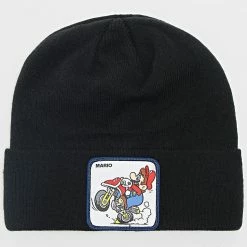 Sortie 👏 Bonnet Mario Noir de Capslab 😍