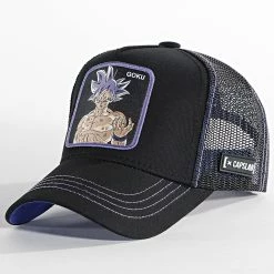 Acheter 🧨 Casquette Trucker Goku Noir de Capslab 👍