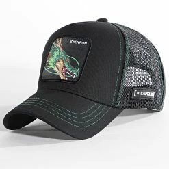 Coupon ⌛ Casquette Trucker Shenron Noir de Capslab 👏