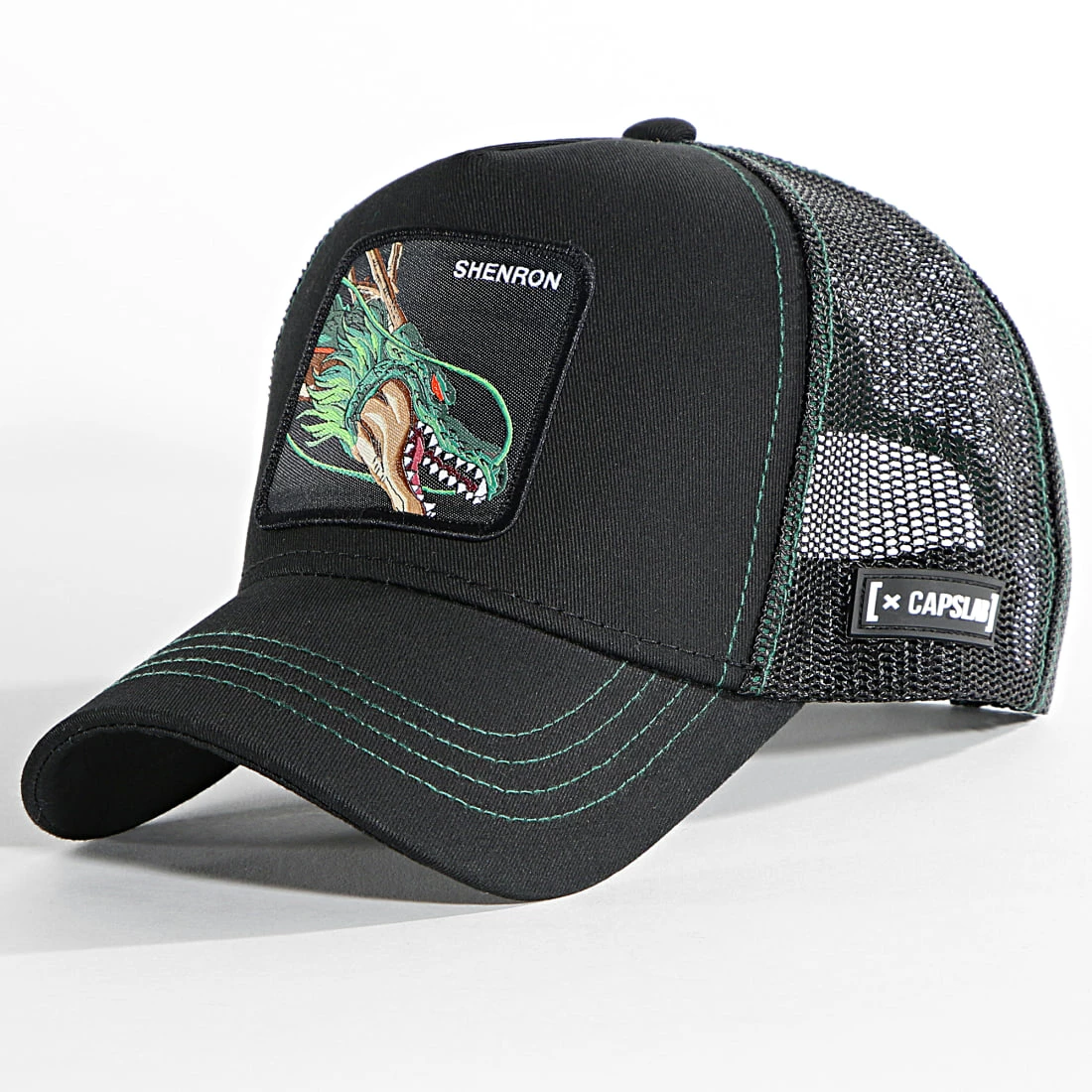 Coupon ⌛ Casquette Trucker Shenron Noir de Capslab 👏 1 Coupon ⌛ Casquette Trucker Shenron Noir de Capslab 👏