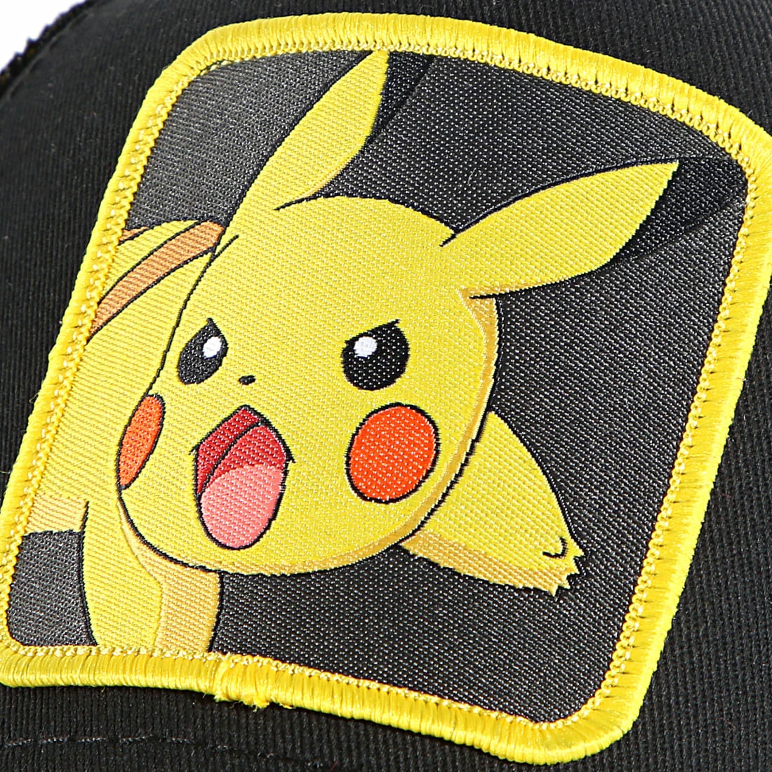 Meilleure vente 👏 Casquette Trucker Pikachu Noir Jaune de Capslab ✨ 2 Meilleure vente 👏 Casquette Trucker Pikachu Noir Jaune de Capslab ✨ – Image 2