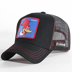 Meilleure affaire 🔔 Casquette Trucker Woody Noir de Capslab 🤩
