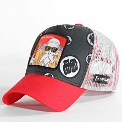 Les meilleures critiques de 🛒 Casquette Trucker Kame Sennin Gris Rouge de Capslab 🎉
