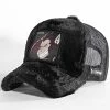 Coupon 😍 Casquette Trucker Fourrure CL-DBZ-FUR1-OOZ1 Noir de Capslab 🥰