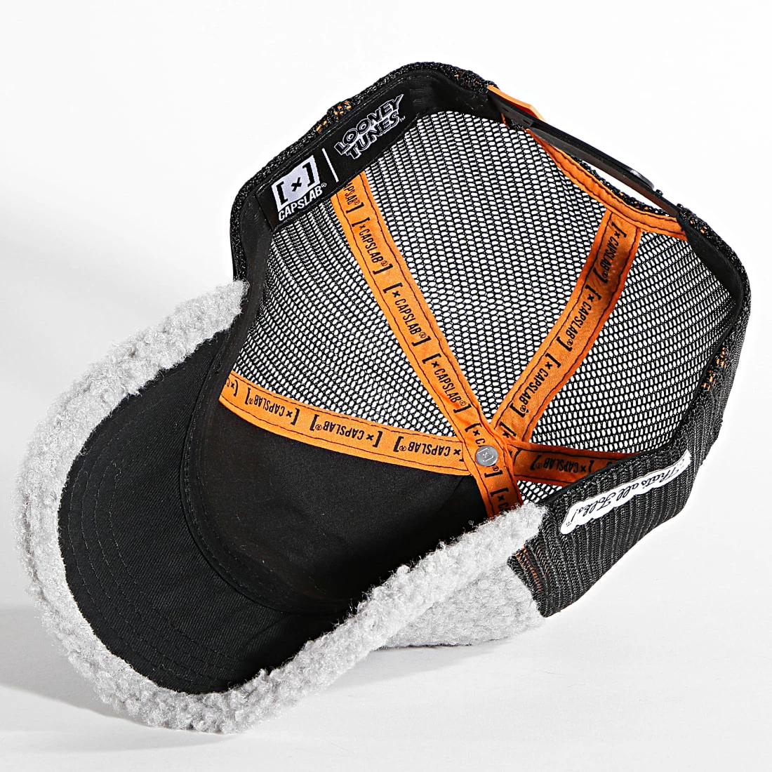 Sortie 😉 Casquette Trucker Fourrure CL-LOO-FUR1-BUG1 Gris Noir de Capslab 🔔 4 Sortie 😉 Casquette Trucker Fourrure CL-LOO-FUR1-BUG1 Gris Noir de Capslab 🔔 – Image 4