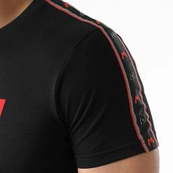 Nouveau 😍 Tee 👕 Shirt A Bandes MAR2 Noir de Capslab 👏 -PromosCapslab Magasin nintendo 243566 CL SMB 1 TSC MAR2 20201204T110238 03